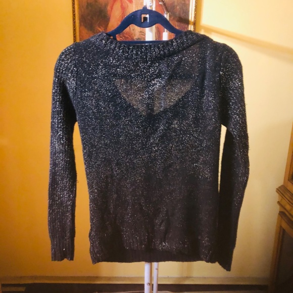Black and Silver Sweater - Picture 2 of 2